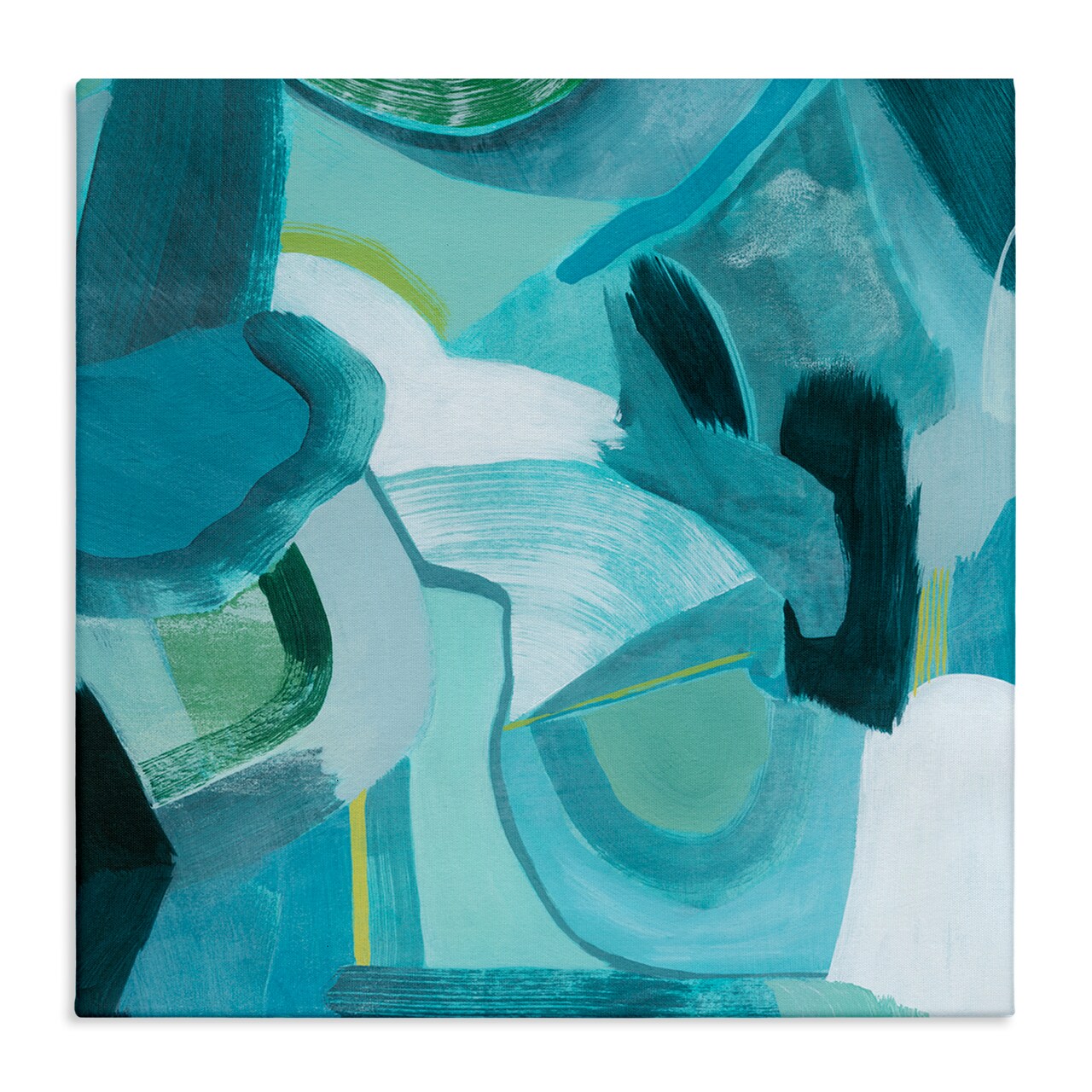 Stupell Industries Dynamic Cascading Shapes Canvas Wall Art Design by Grace Popp
